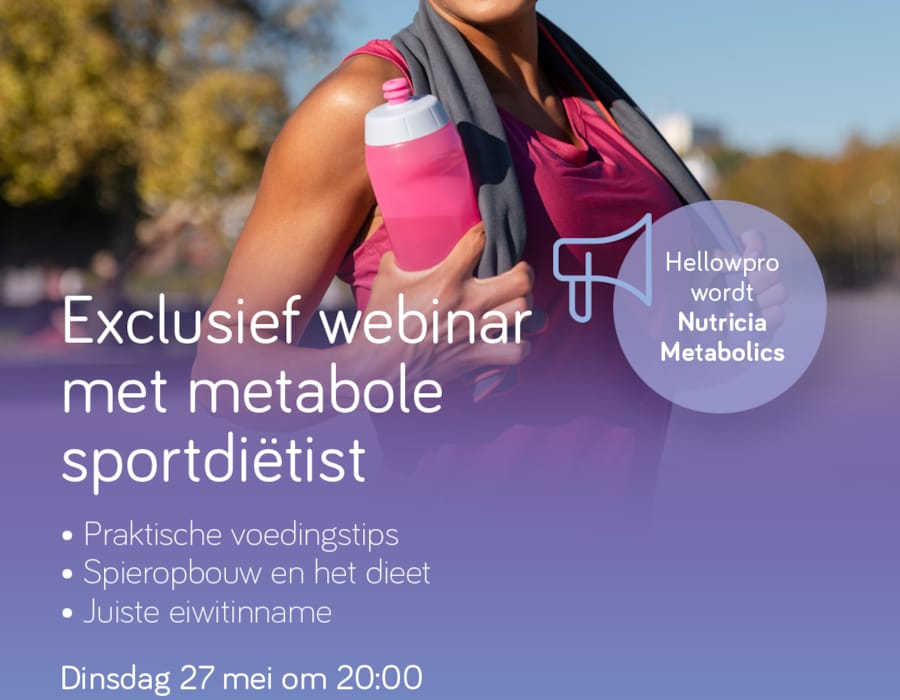 Sportwebinar eiwitbeperkt dieet